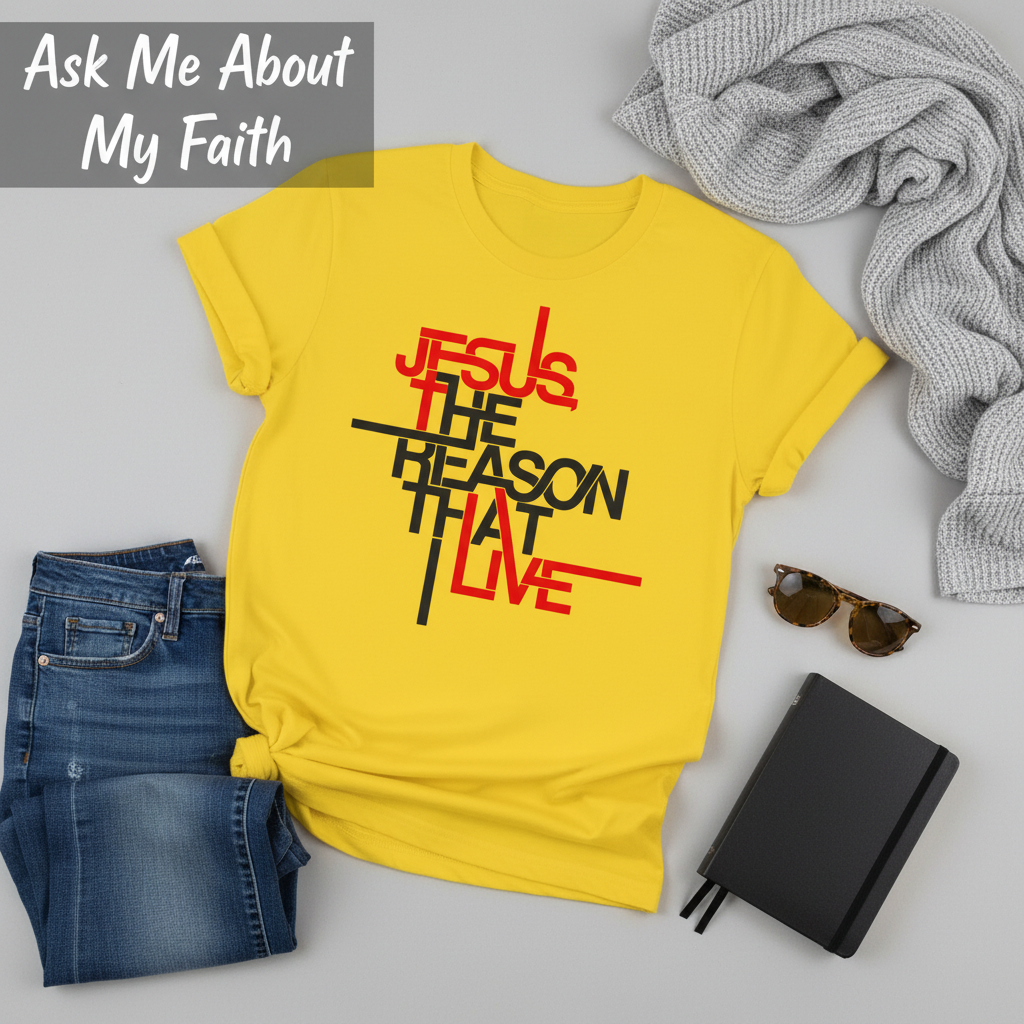 Jesus The Reason I Live T-Shirt__pair