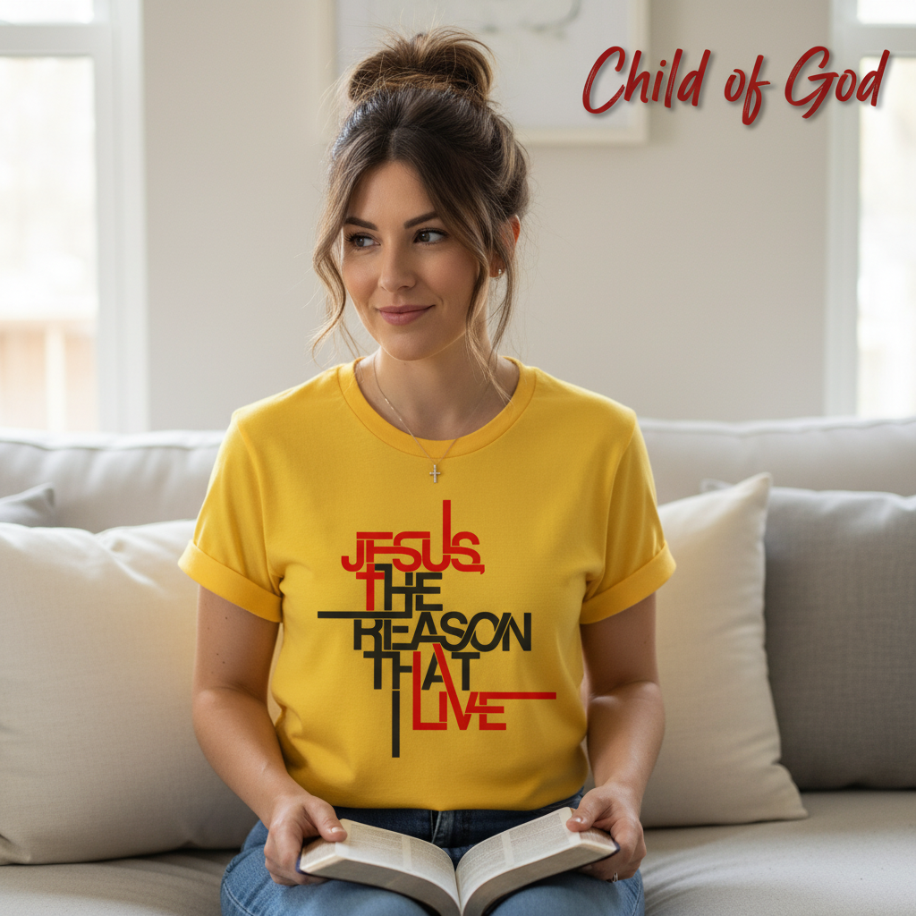 Jesus The Reason I Live T-Shirt__use