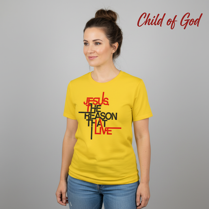 Jesus The Reason I Live T-Shirt__hero