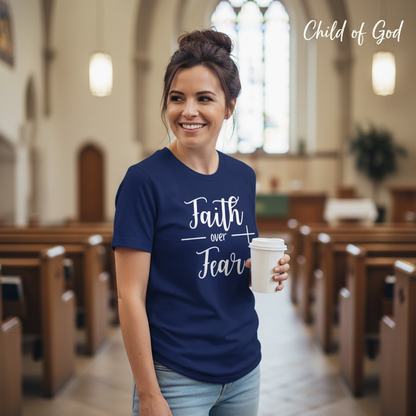 Faith Over Fear T-Shirt__lifestyle