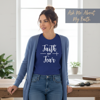 Faith Over Fear T-Shirt__pair