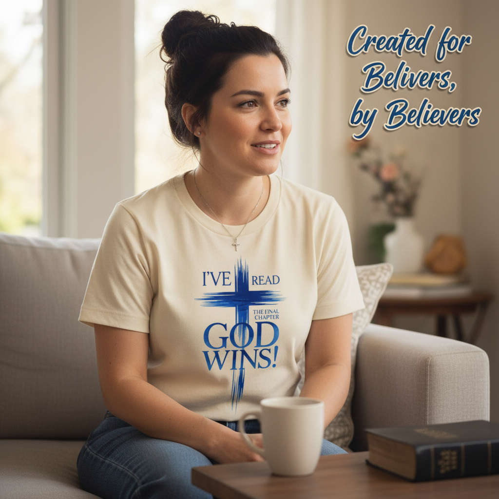 God Wins Final Chapter T-Shirt__use