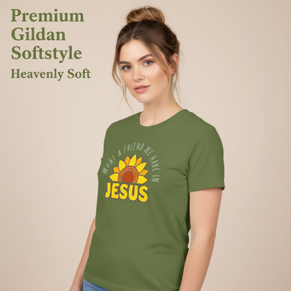 What a Friend in Jesus T-Shirt__benefit