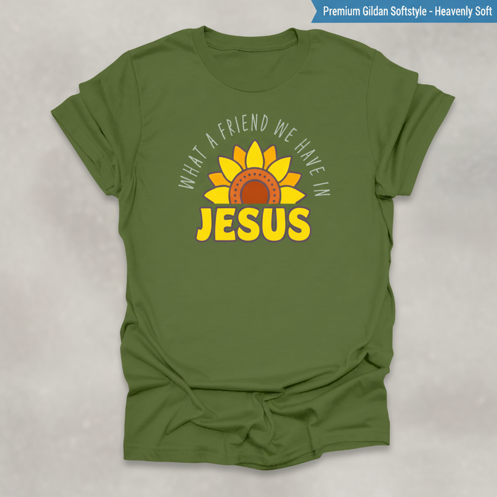 What a Friend in Jesus T-Shirt__space