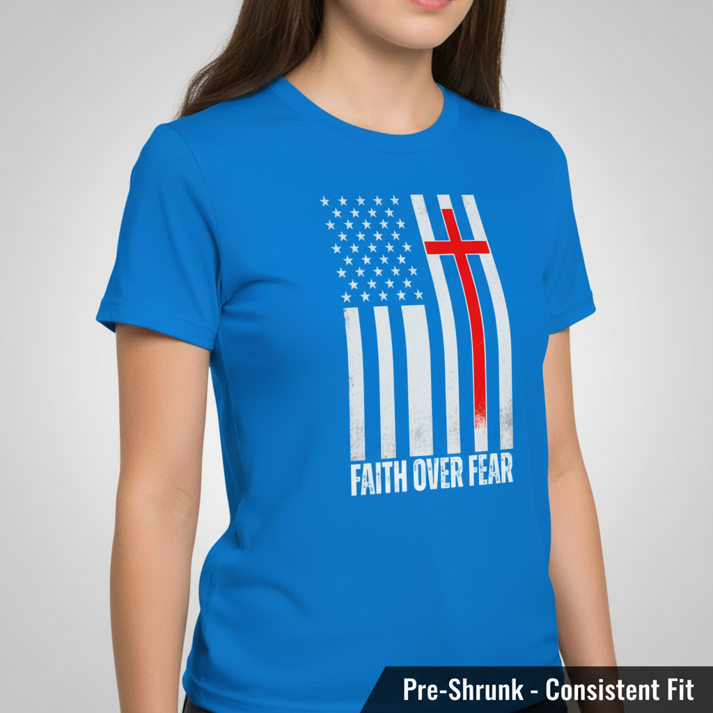 Faith and Freedom T-Shirt__space