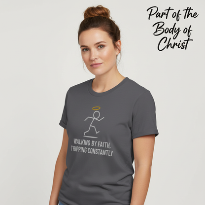 Walking by Faith T-Shirt__hero