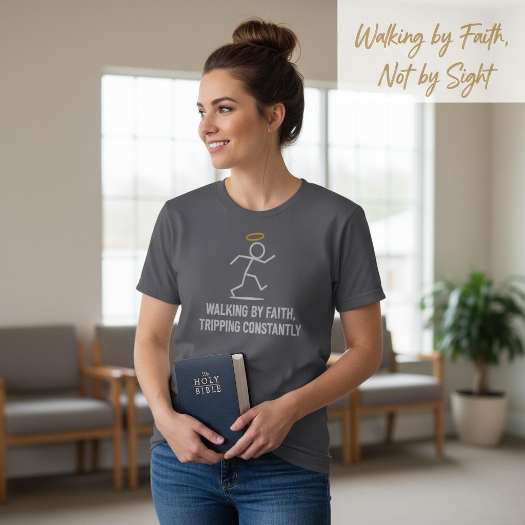 Walking by Faith T-Shirt__lifestyle