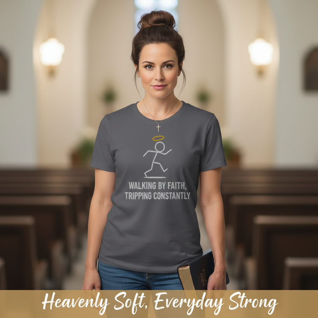 Walking by Faith T-Shirt__space