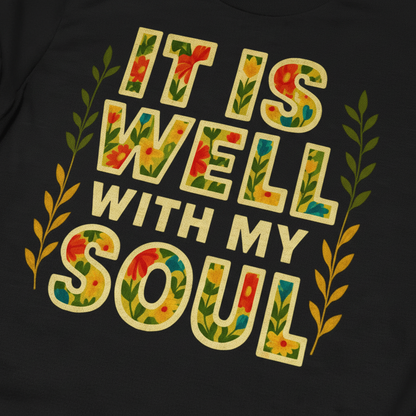 It Is Well With My Soul T-Shirt__detail