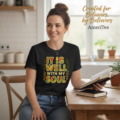It Is Well With My Soul T-Shirt__use