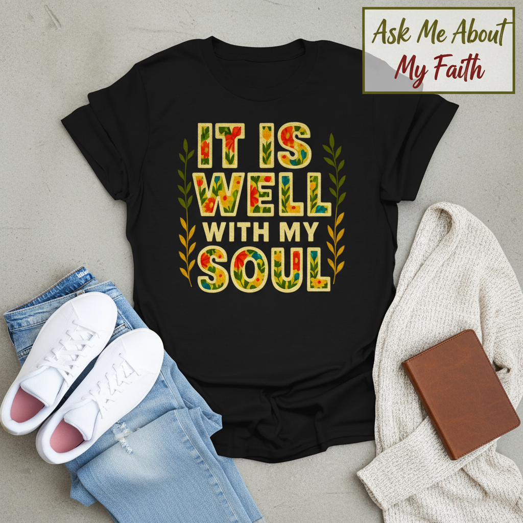 It Is Well With My Soul T-Shirt__pair