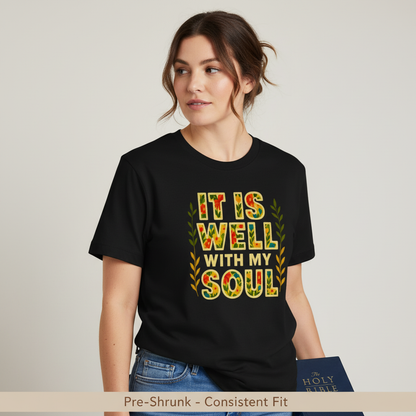 It Is Well With My Soul T-Shirt__space