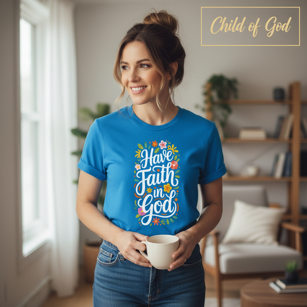 Have Faith in God T-Shirt__lifestyle
