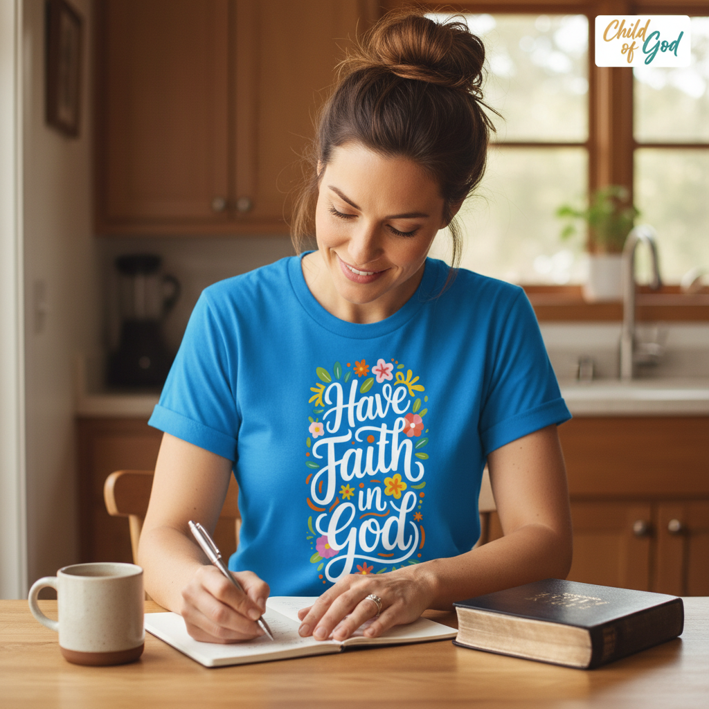 Have Faith in God T-Shirt__use