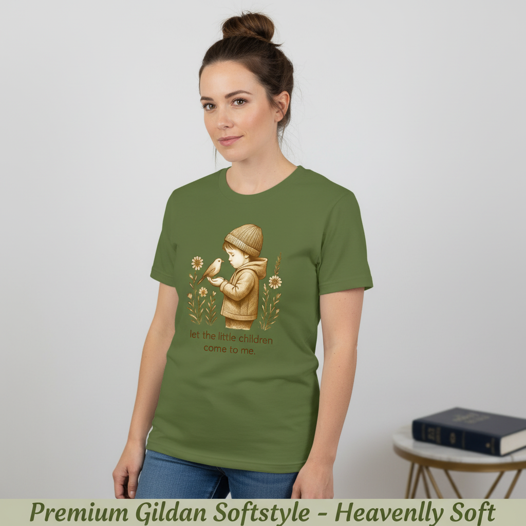 Let the Little Children Come T-Shirt__space