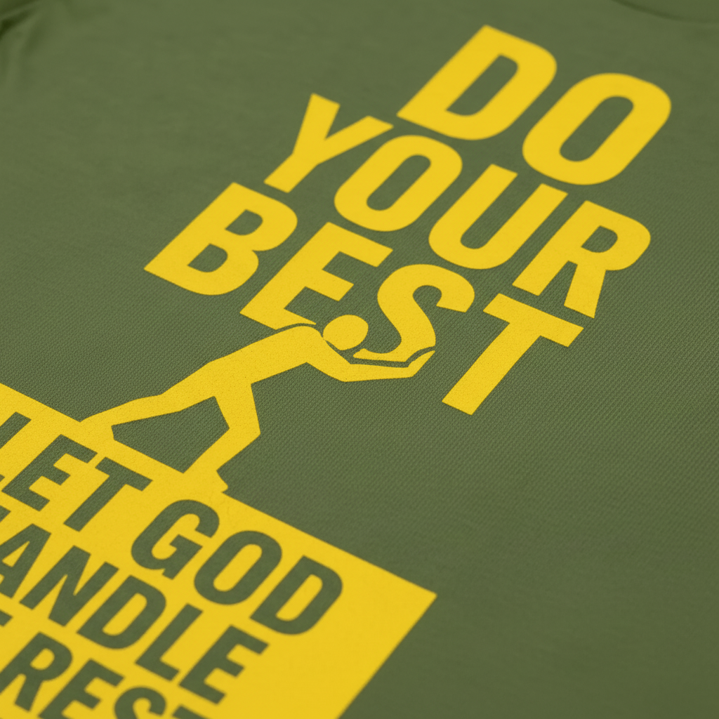 Let God Handle the Rest T-Shirt__detail