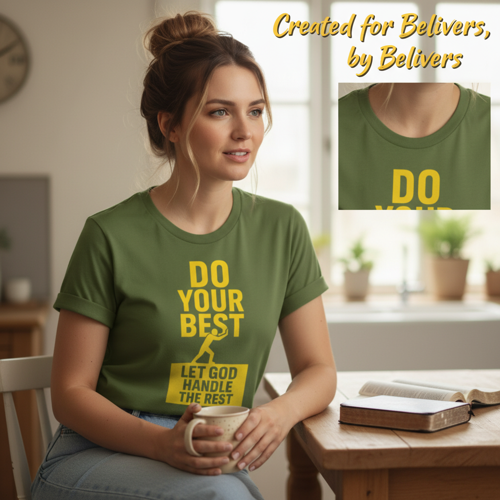 Let God Handle the Rest T-Shirt__use