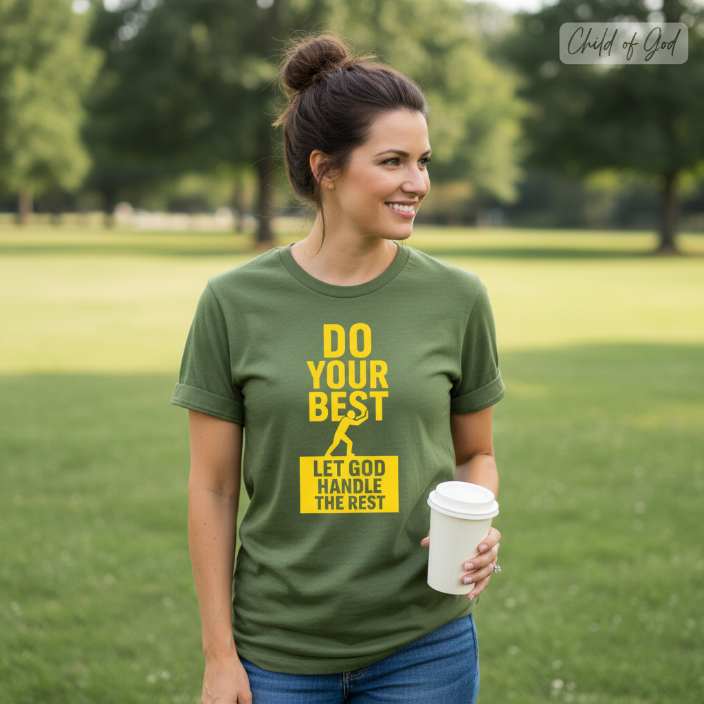 Let God Handle the Rest T-Shirt__lifestyle