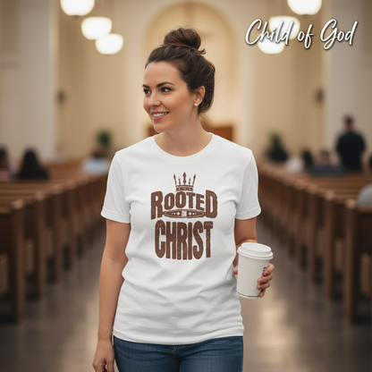 Rooted in Christ T-Shirt__lifestyle