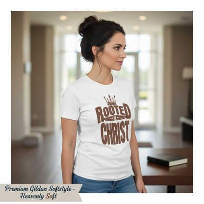 Rooted in Christ T-Shirt__space