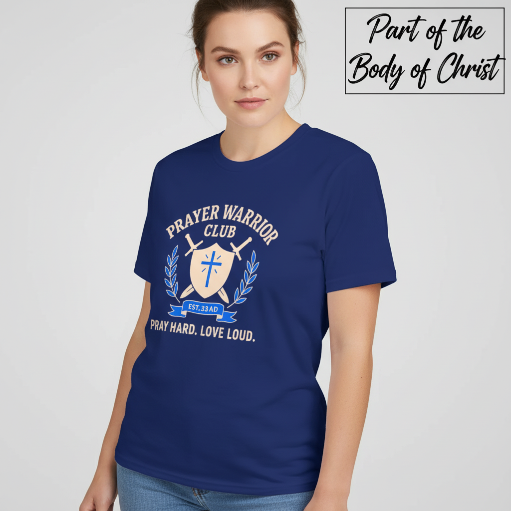 Prayer Warrior Club T-Shirt__hero