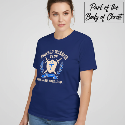 Prayer Warrior Club T-Shirt__hero