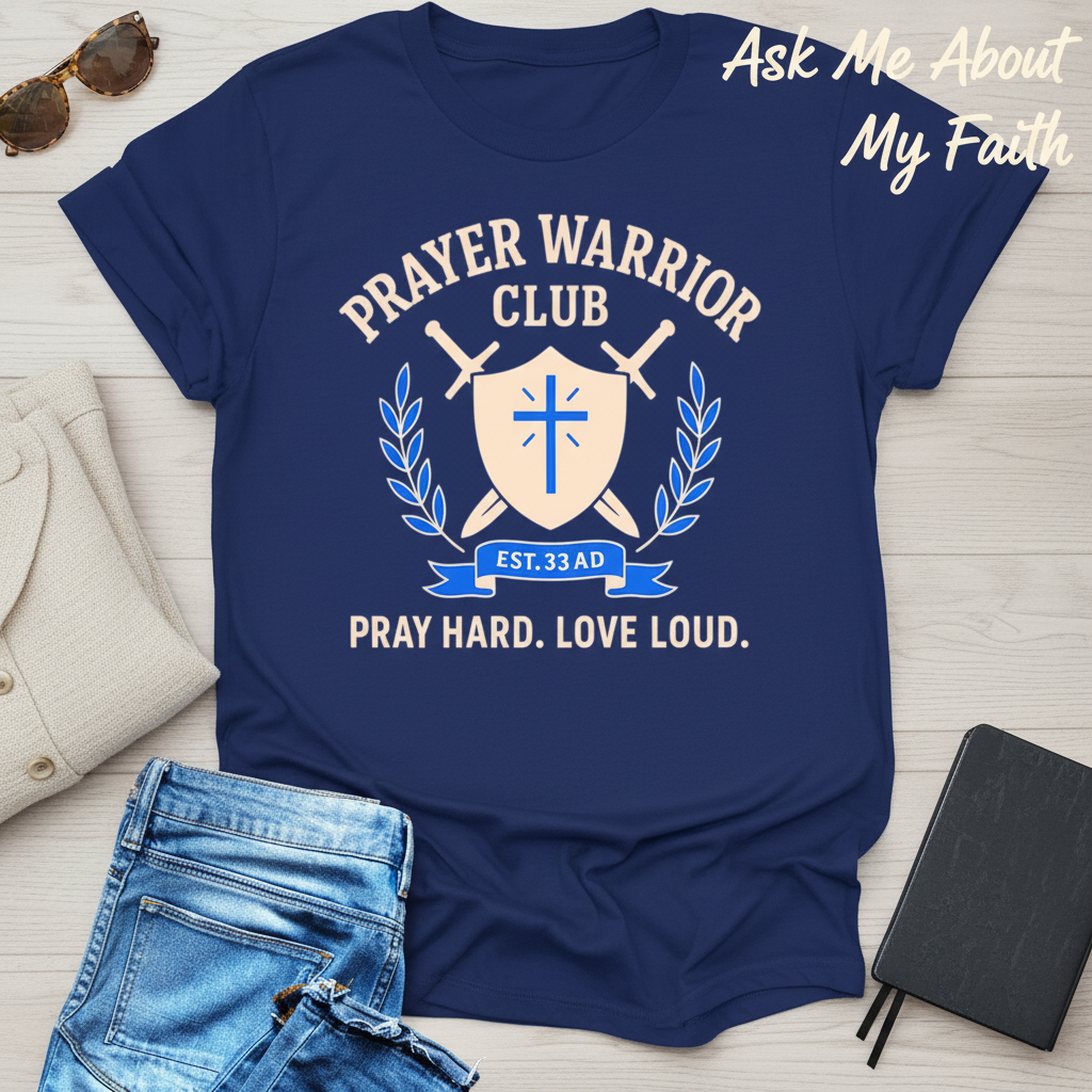 Prayer Warrior Club T-Shirt__pair
