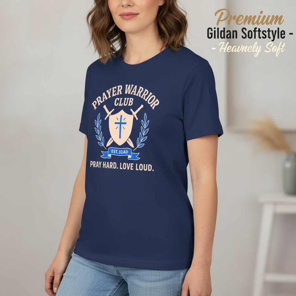 Prayer Warrior Club T-Shirt__benefit