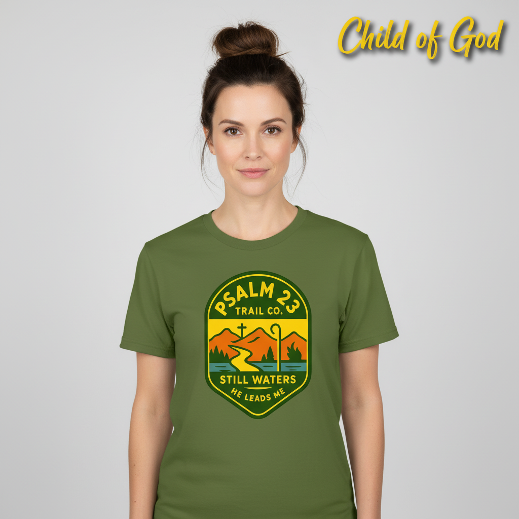 Psalm 23 Trail Co. T-Shirt__hero