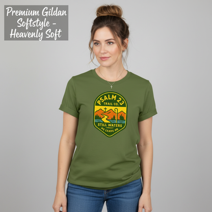 Psalm 23 Trail Co. T-Shirt__benefit