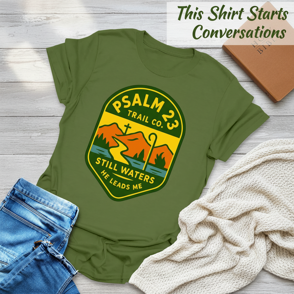 Psalm 23 Trail Co. T-Shirt__pair