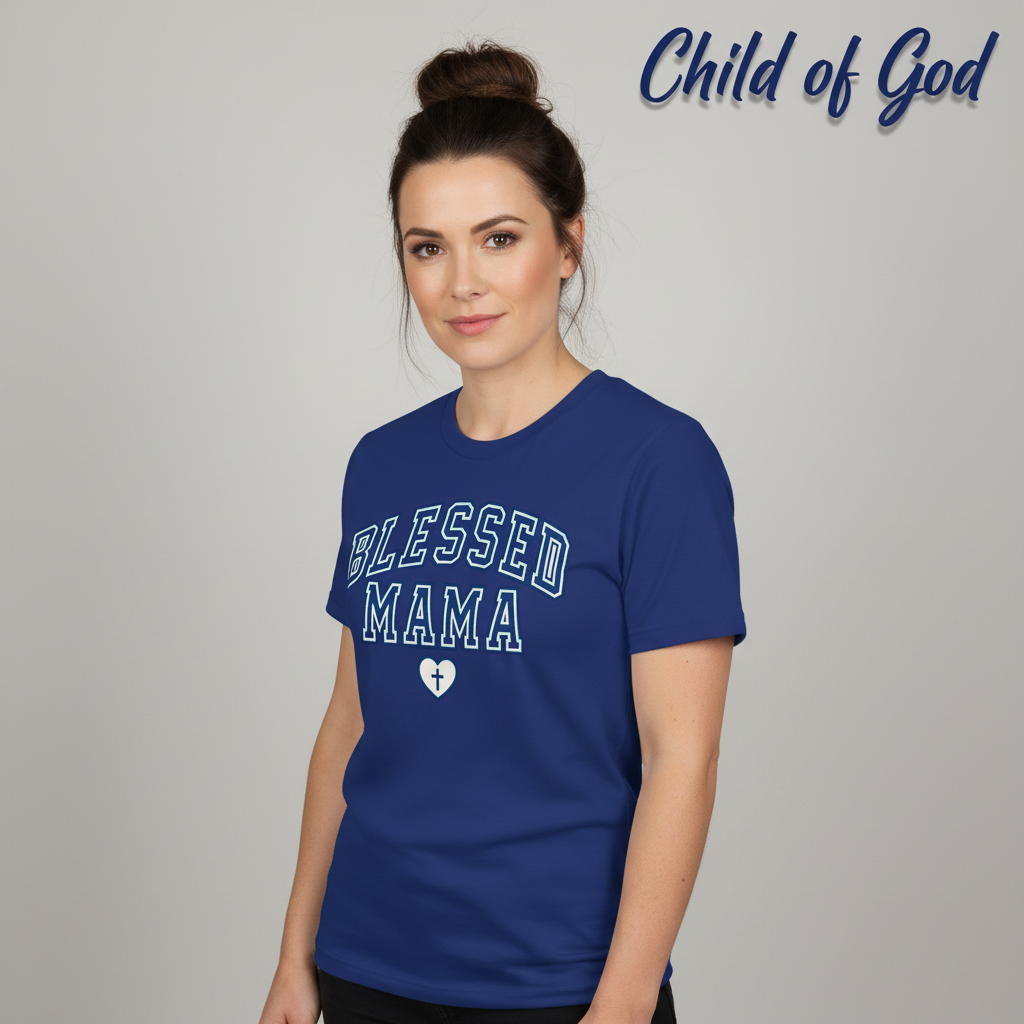 Blessed Mama T-Shirt__hero
