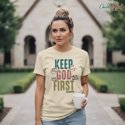 Keep God First T-Shirt__lifestyle