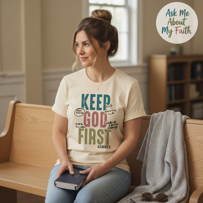 Keep God First T-Shirt__pair