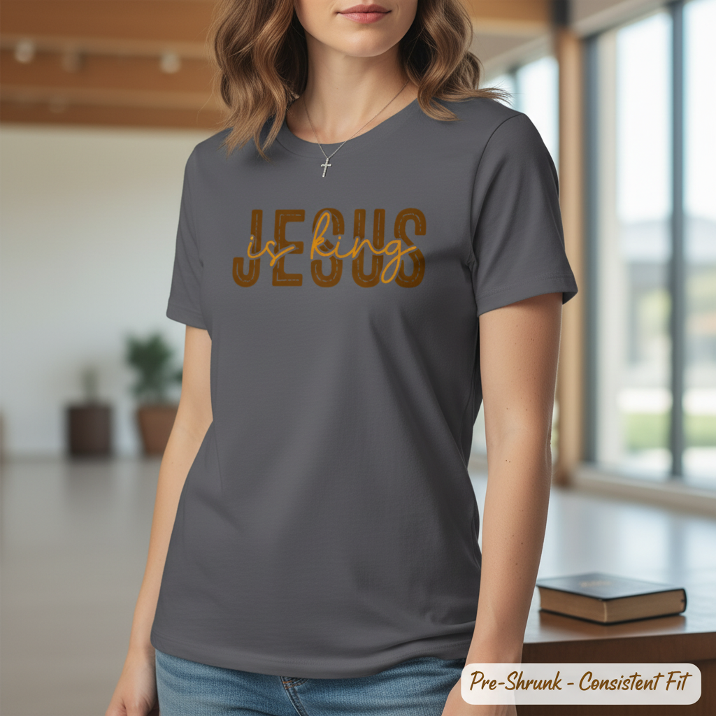 Jesus Is King T-Shirt__space