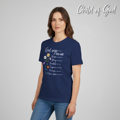 God Says You Are T-Shirt__hero