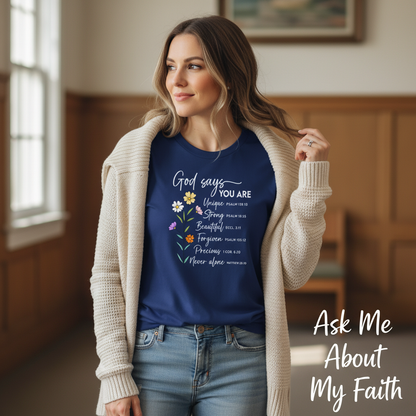 God Says You Are T-Shirt__pair