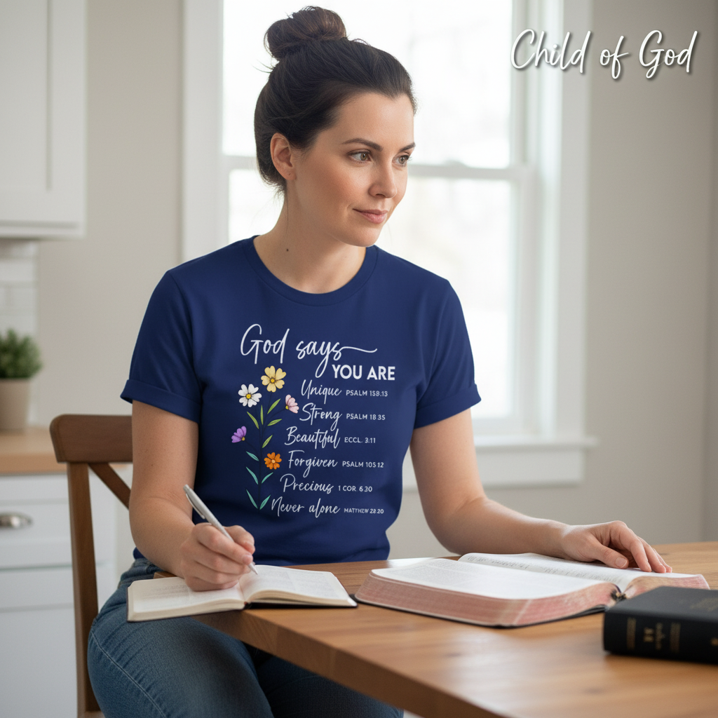God Says You Are T-Shirt__use