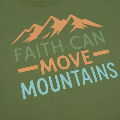 Faith Can Move Mountains T-Shirt__detail