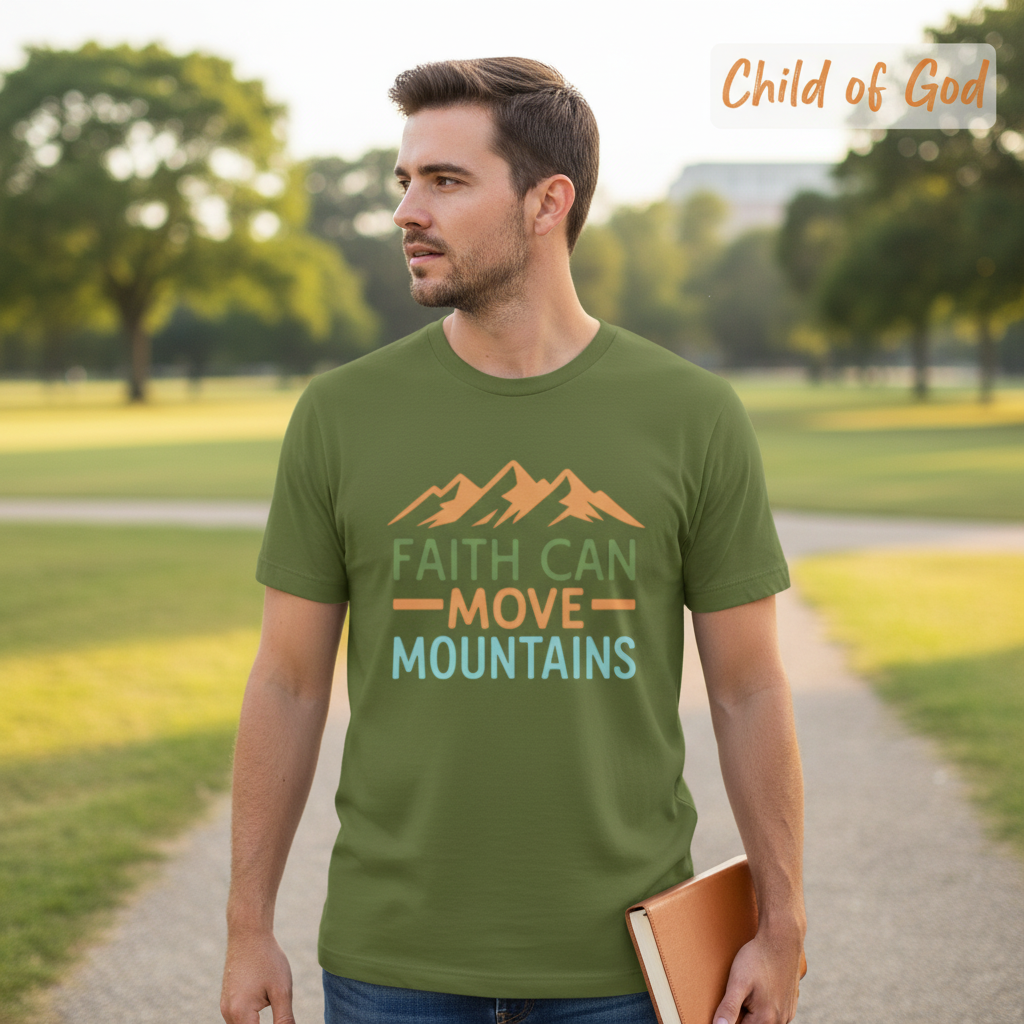 Faith Can Move Mountains T-Shirt__lifestyle