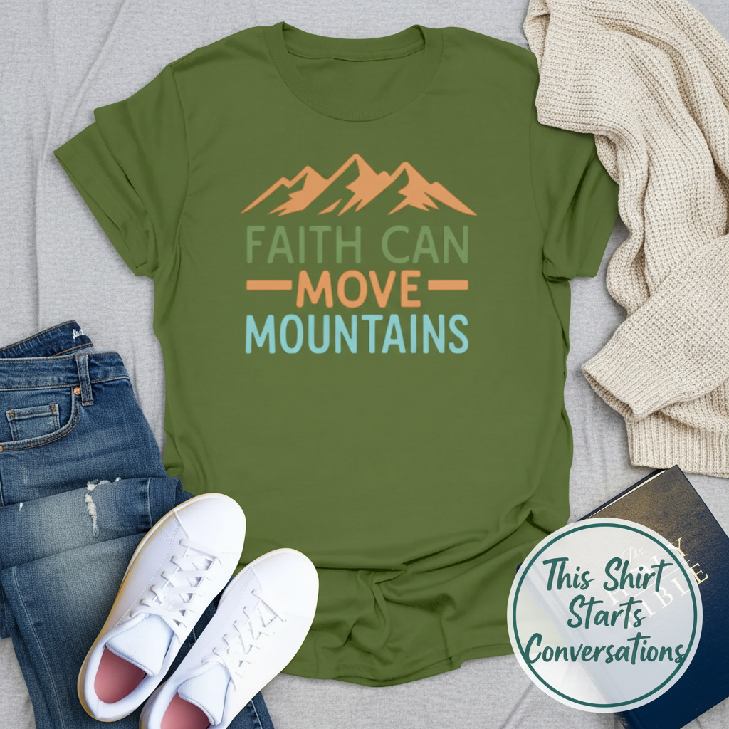 Faith Can Move Mountains T-Shirt__pair