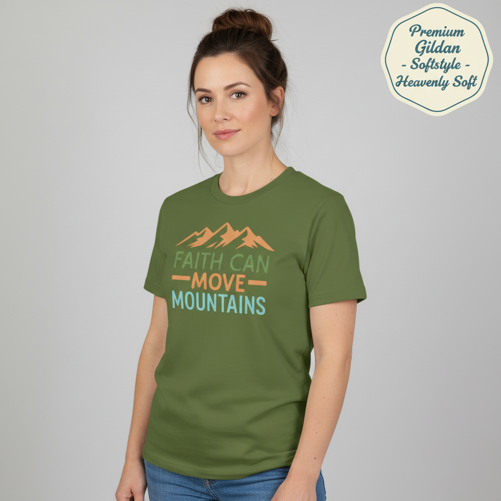 Faith Can Move Mountains T-Shirt__benefit