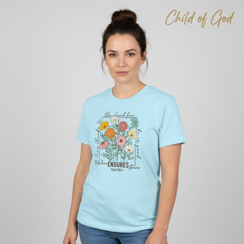 Enduring Love Floral T-Shirt__hero