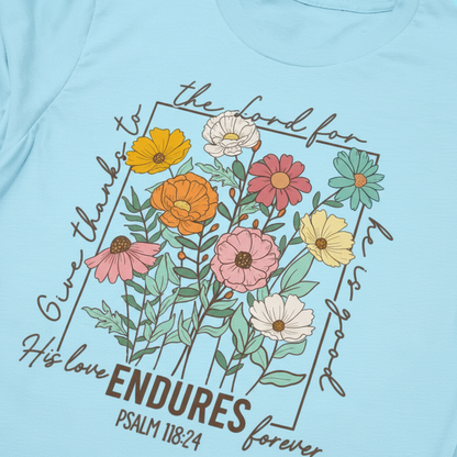 Enduring Love Floral T-Shirt__detail