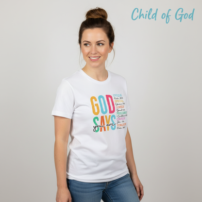 God Says You Are T-Shirt__hero