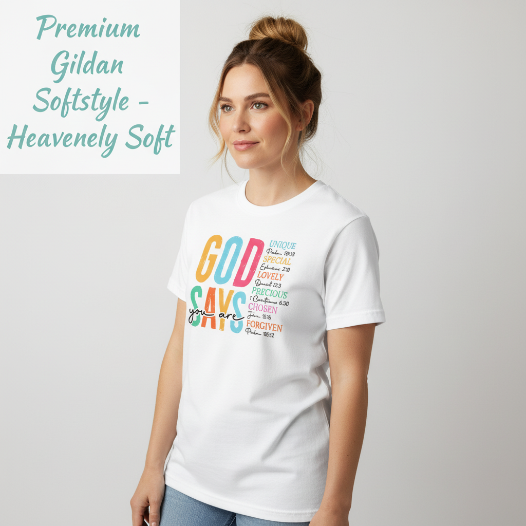 God Says You Are T-Shirt__benefit