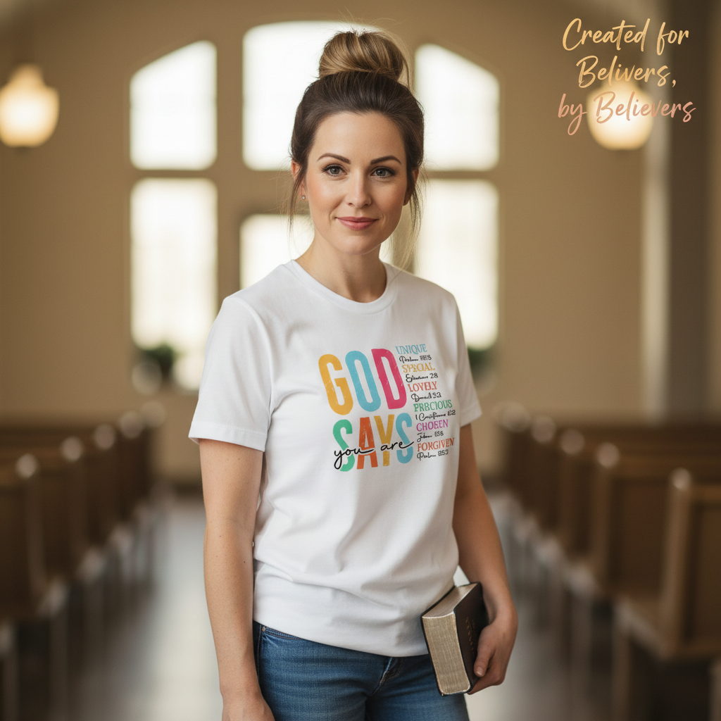 God Says You Are T-Shirt__lifestyle