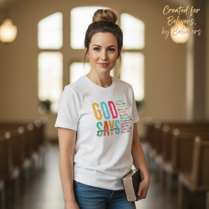 God Says You Are T-Shirt__lifestyle