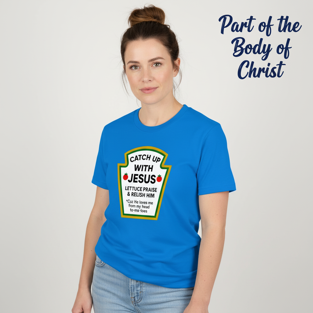 Catch Up With Jesus T-Shirt__hero