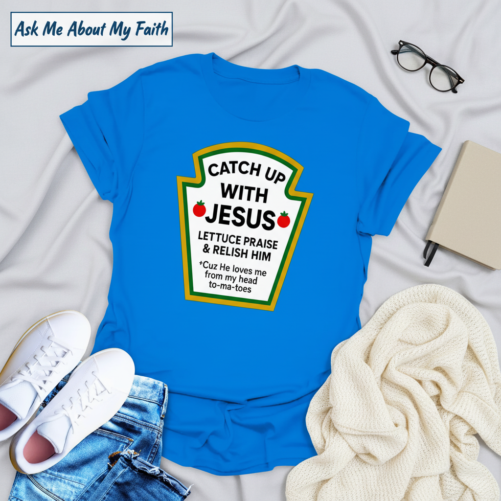 Catch Up With Jesus T-Shirt__pair